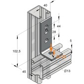 Winkel 40 / 5,3 Loch K